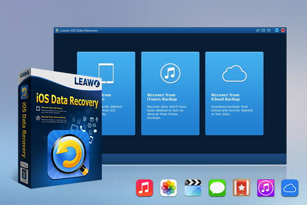 Leawo iOS Data Recovery screenshot