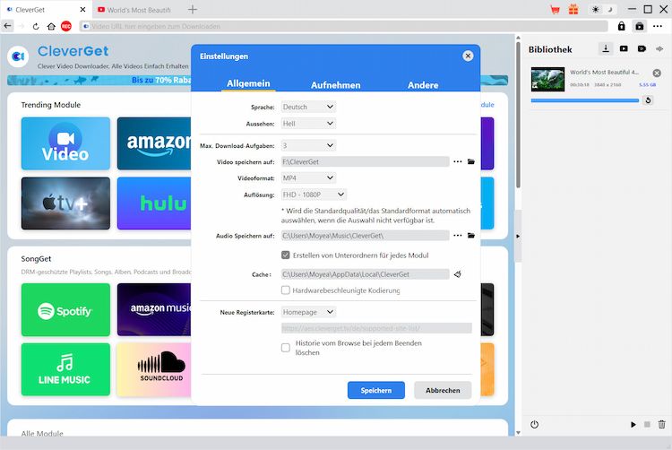 YouTube Downloader Ultimate Step1