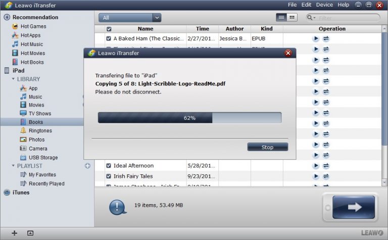 How to transfer pdfs to ipad leawo tutorial center