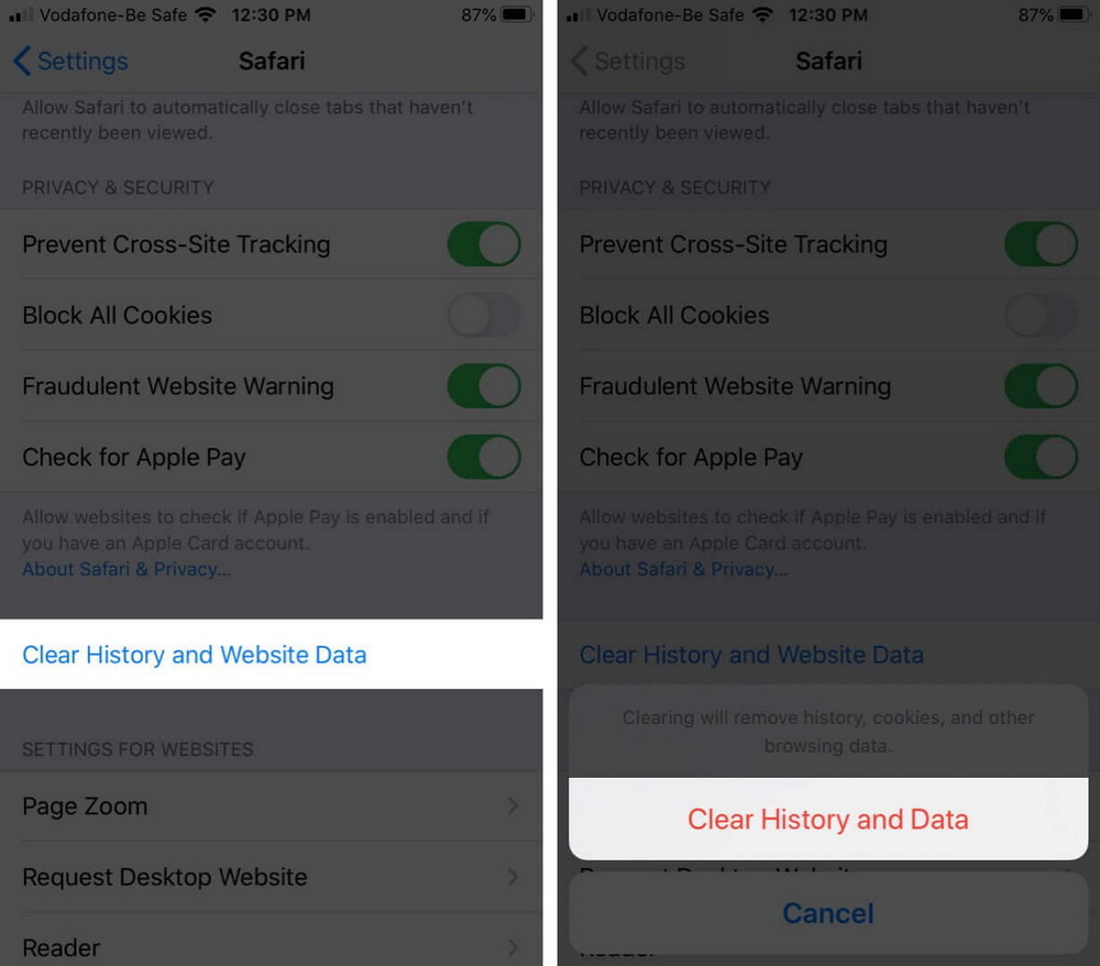 how-to-clear-Safari-cache-on-iphone-2