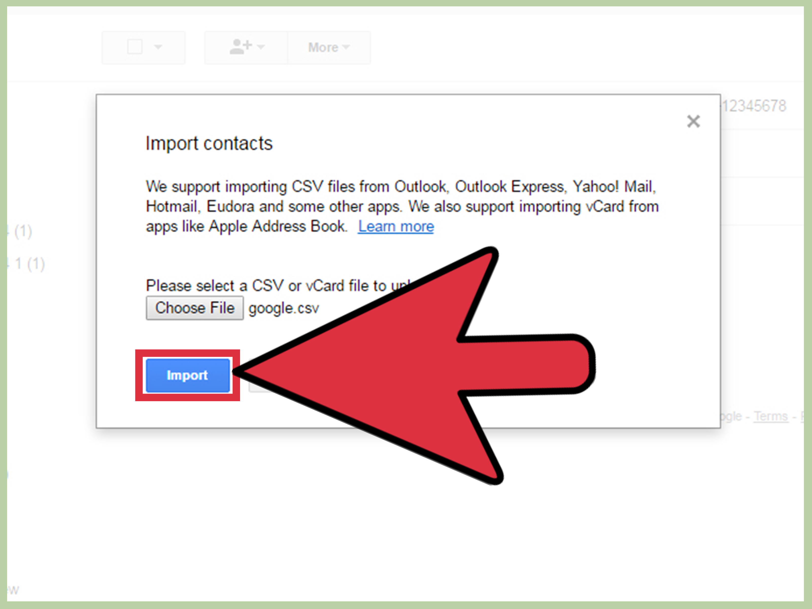 how to add gmail contacts to iphone contact