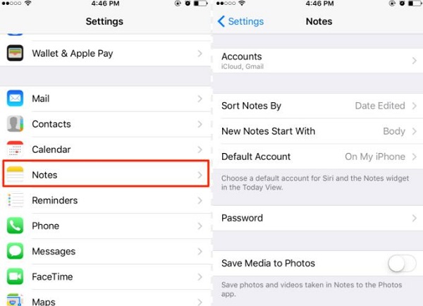 Экспорт icloud