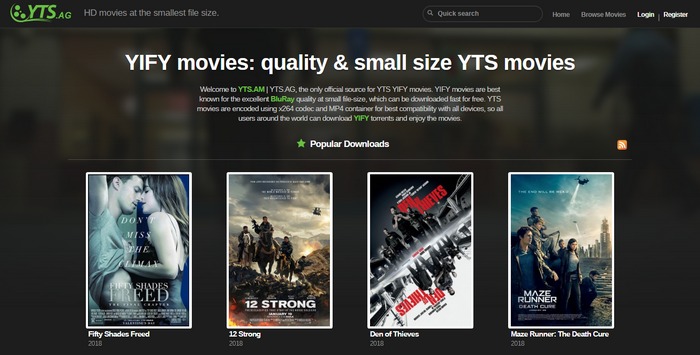 download yify movies