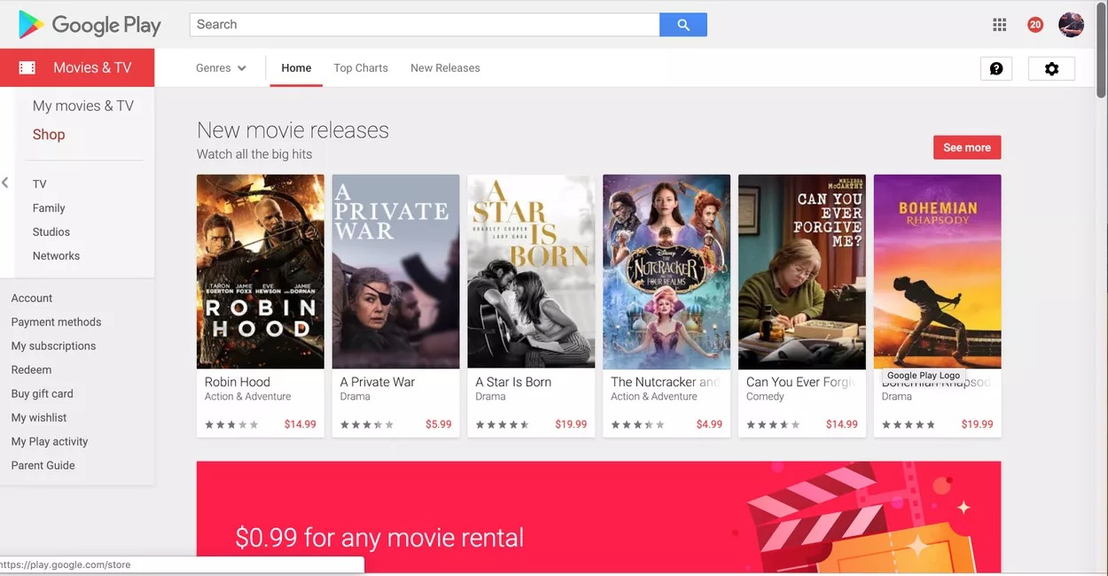 Google Play will let you share the movies, apps, and music you buy