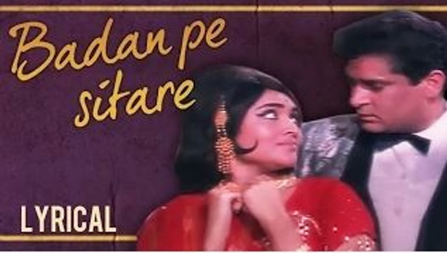 best-old-hindi-movie-songs-Badan-Pe-Sitare-Lapete-Huye