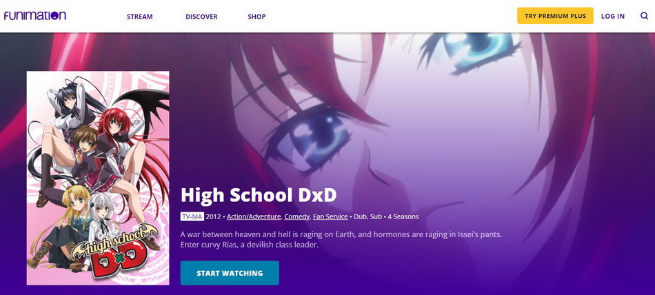 5 Free Sites to Watch High School DxD Uncensored | Leawo