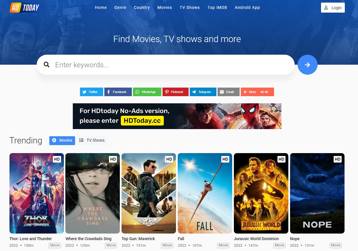 HDToday - How to Watch Movies from HDToday Free