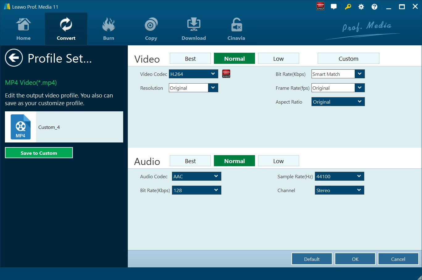  Can-a-Blu-ray-player-play-4K-leawo-set-parameters  