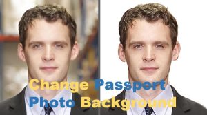 How to Remove & Change Passport Photo Background?