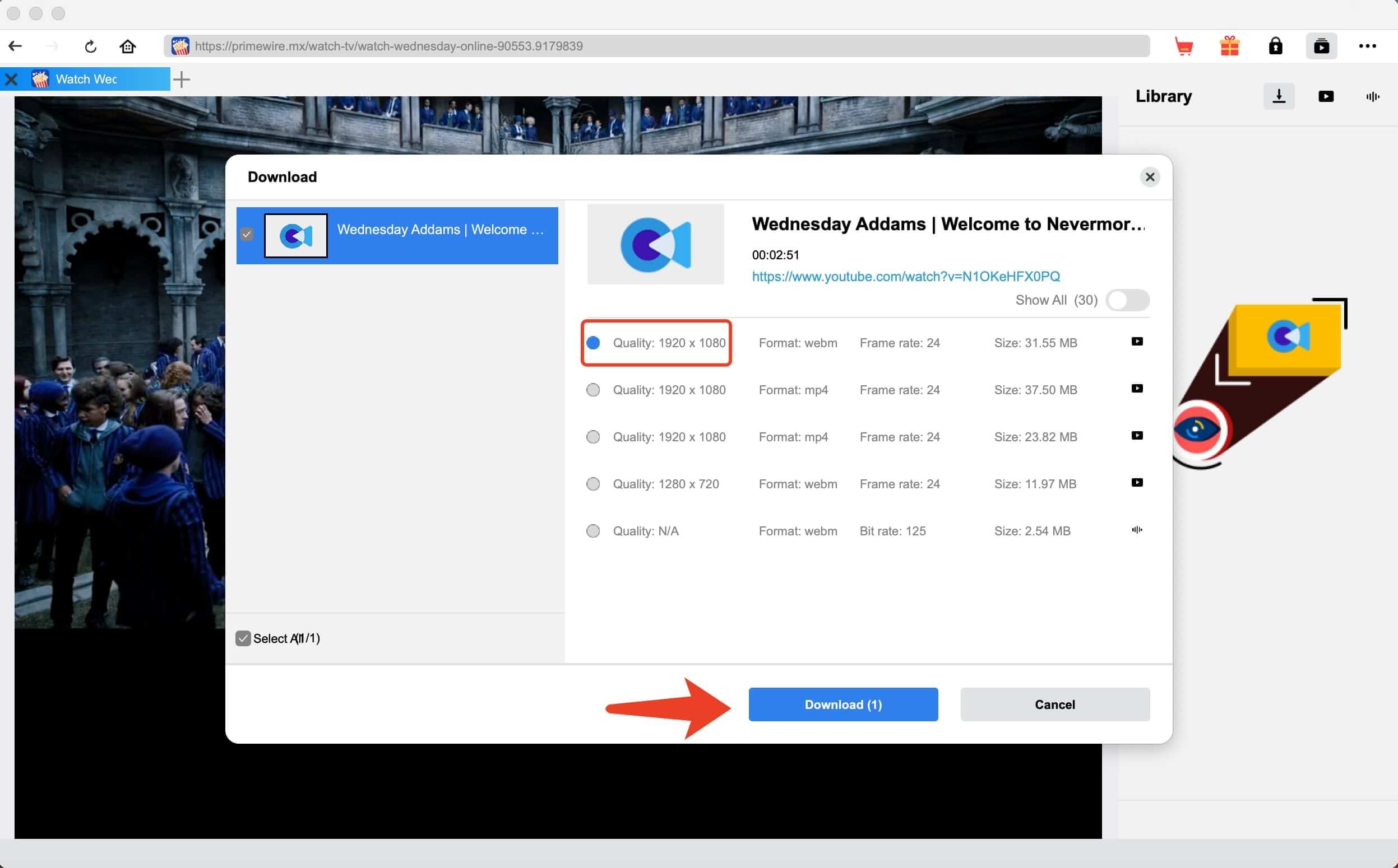  Netflix-Wednesday-Series-CleverGet-download  