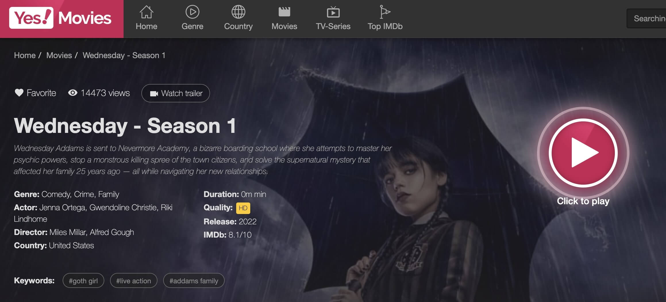  Yesmovies-Netflix-Wednesday-Series  