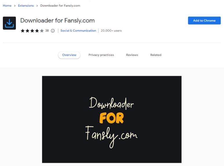 Best-Fansly-Downloader-Firefox-Chrome-Extension