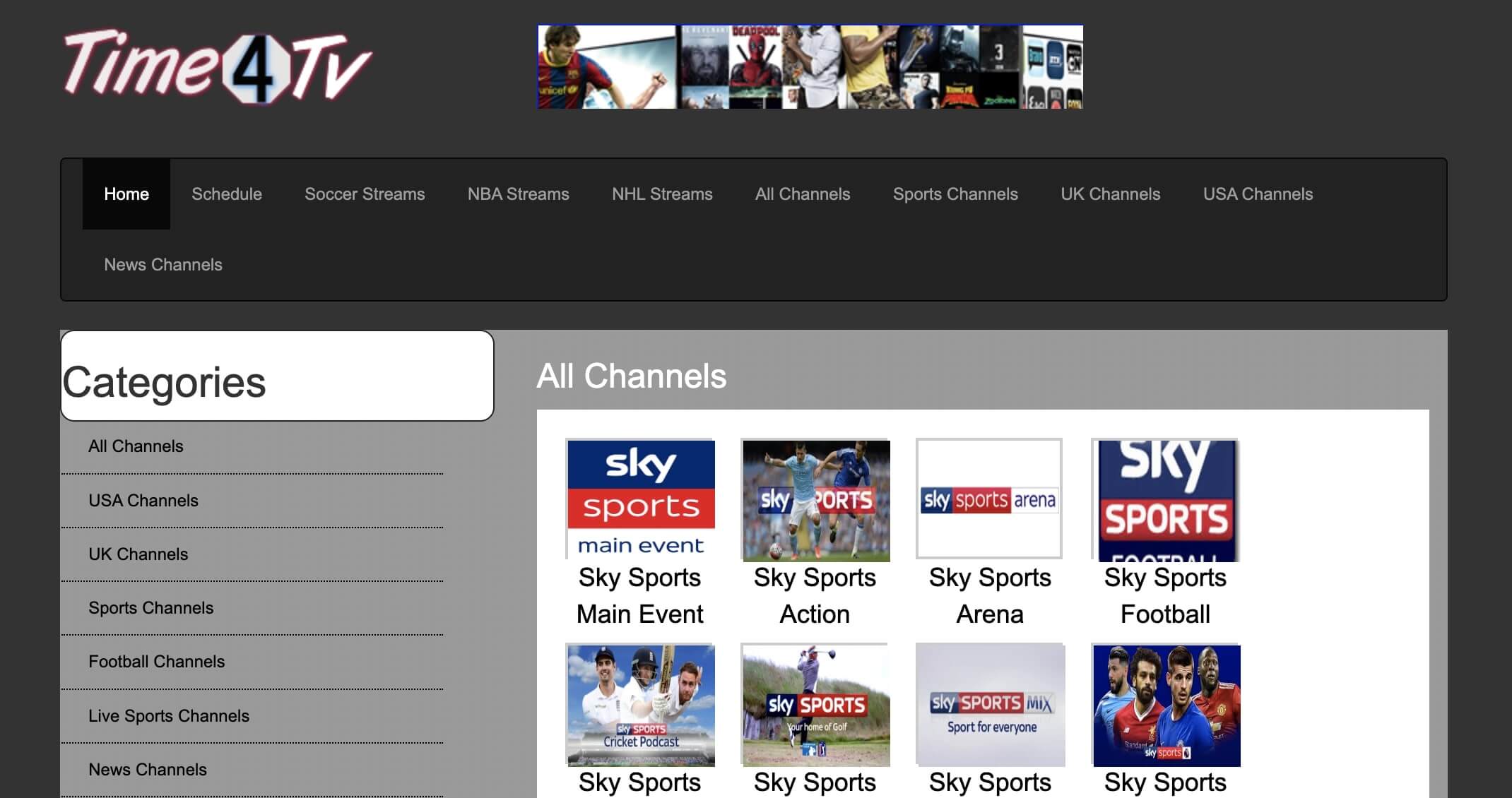  Stream2Watch-替代-Time4tv  