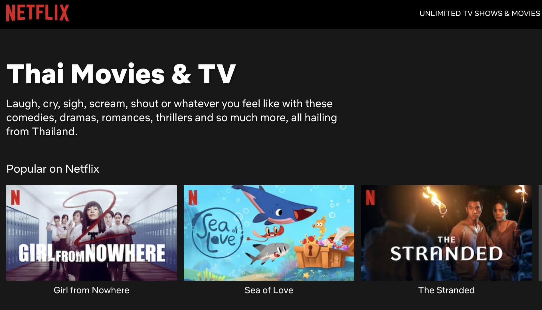  最佳泰国电影-Netflix  