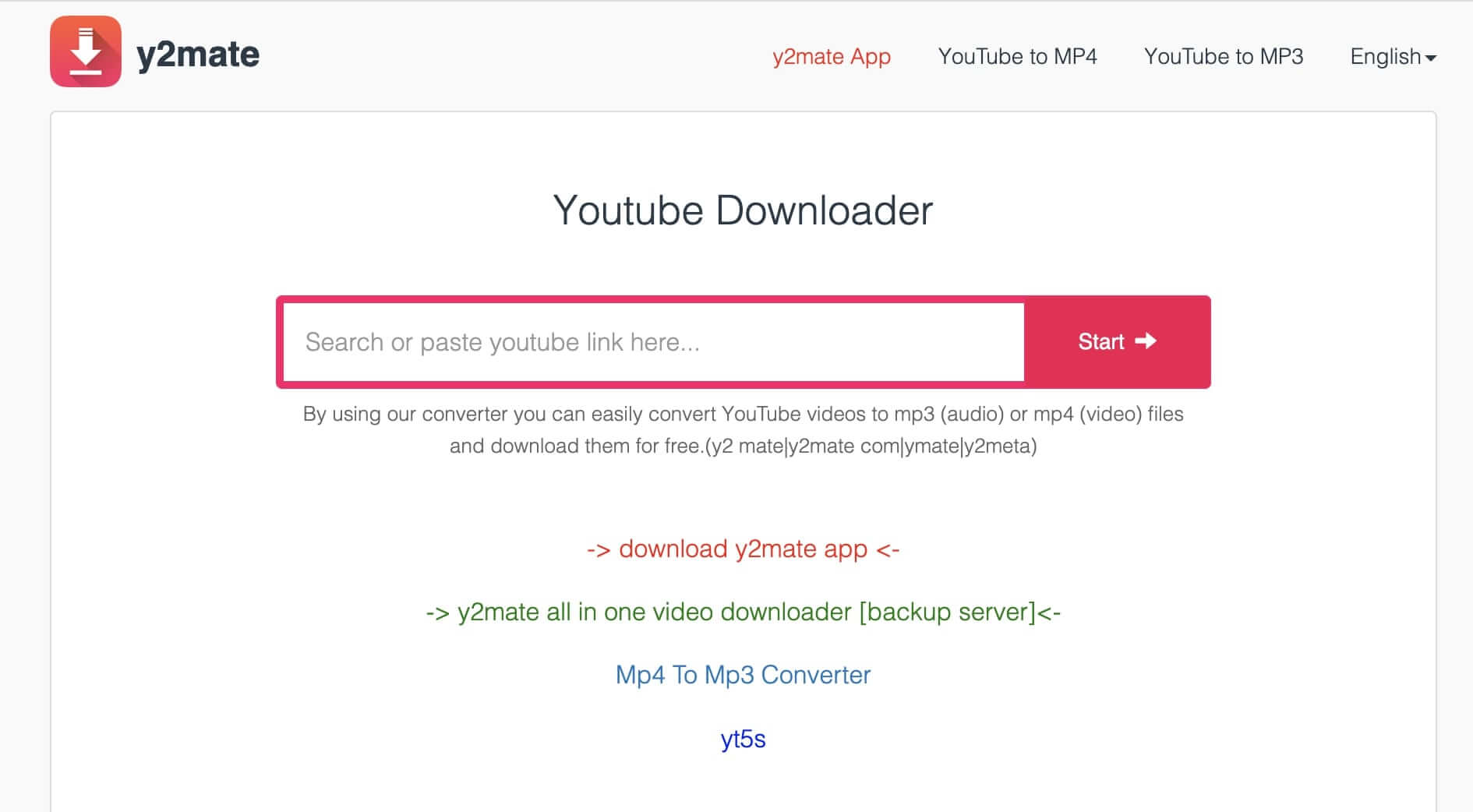 Med andre ord jord Syd YouTube to MP3 Converter -- Y2mate: Is It Shut Down & Y2mate Alternative |  Leawo Tutorial Center