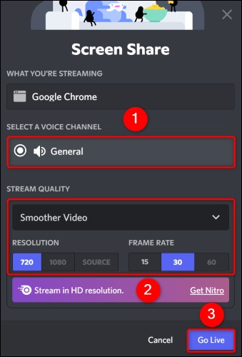 how to stream netflix on discord