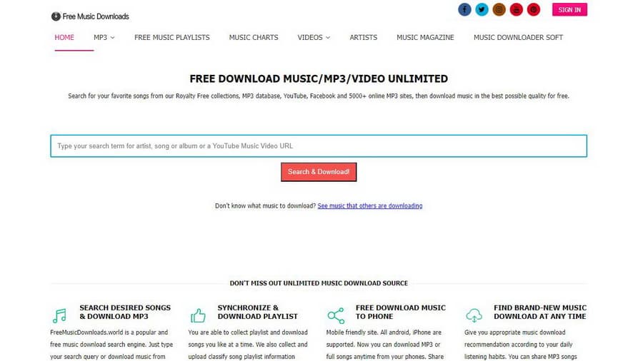 Top 7 MP3 Engines Download Free Music | Leawo
