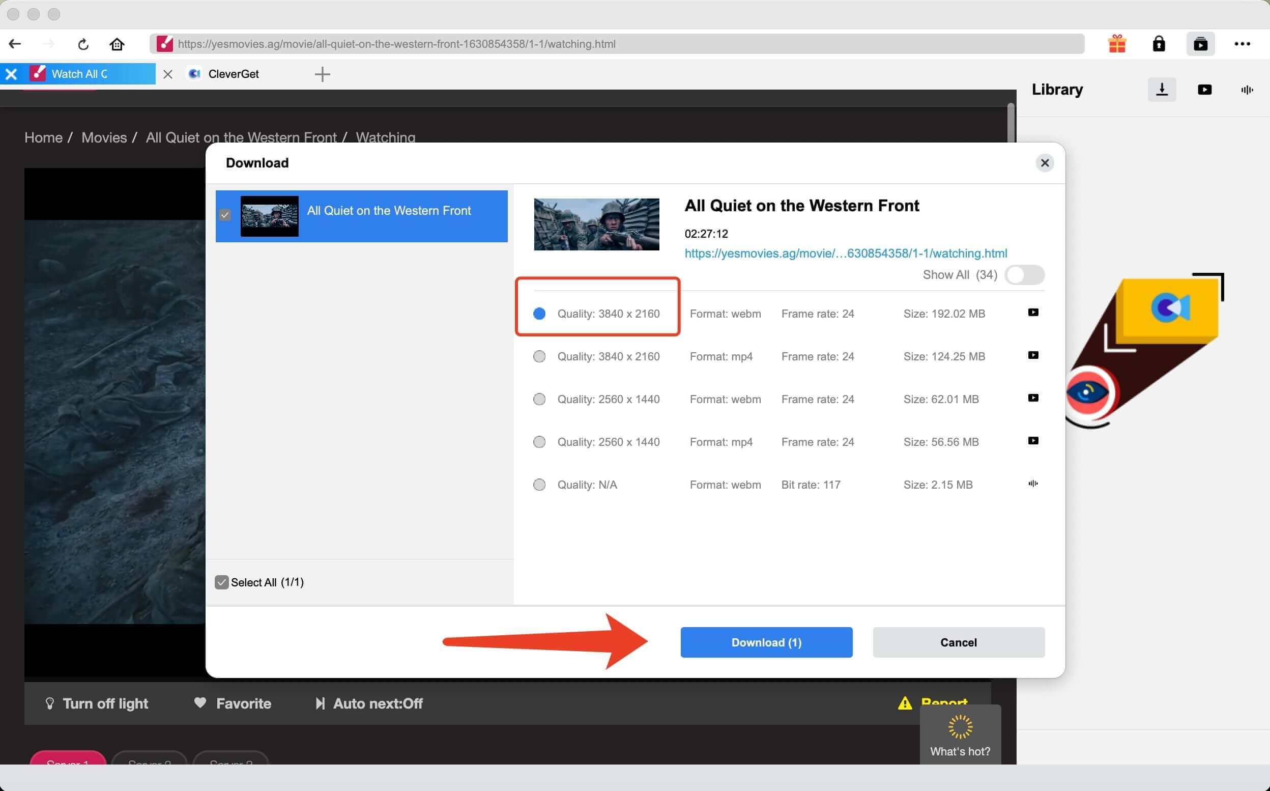   手表系列-CleverGet下载视频 