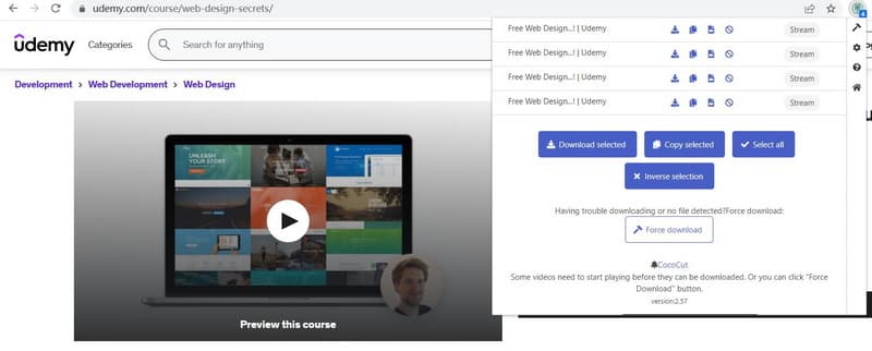 Download-Udemy-Cources-with-Udemy-Downloader-Chrome-2