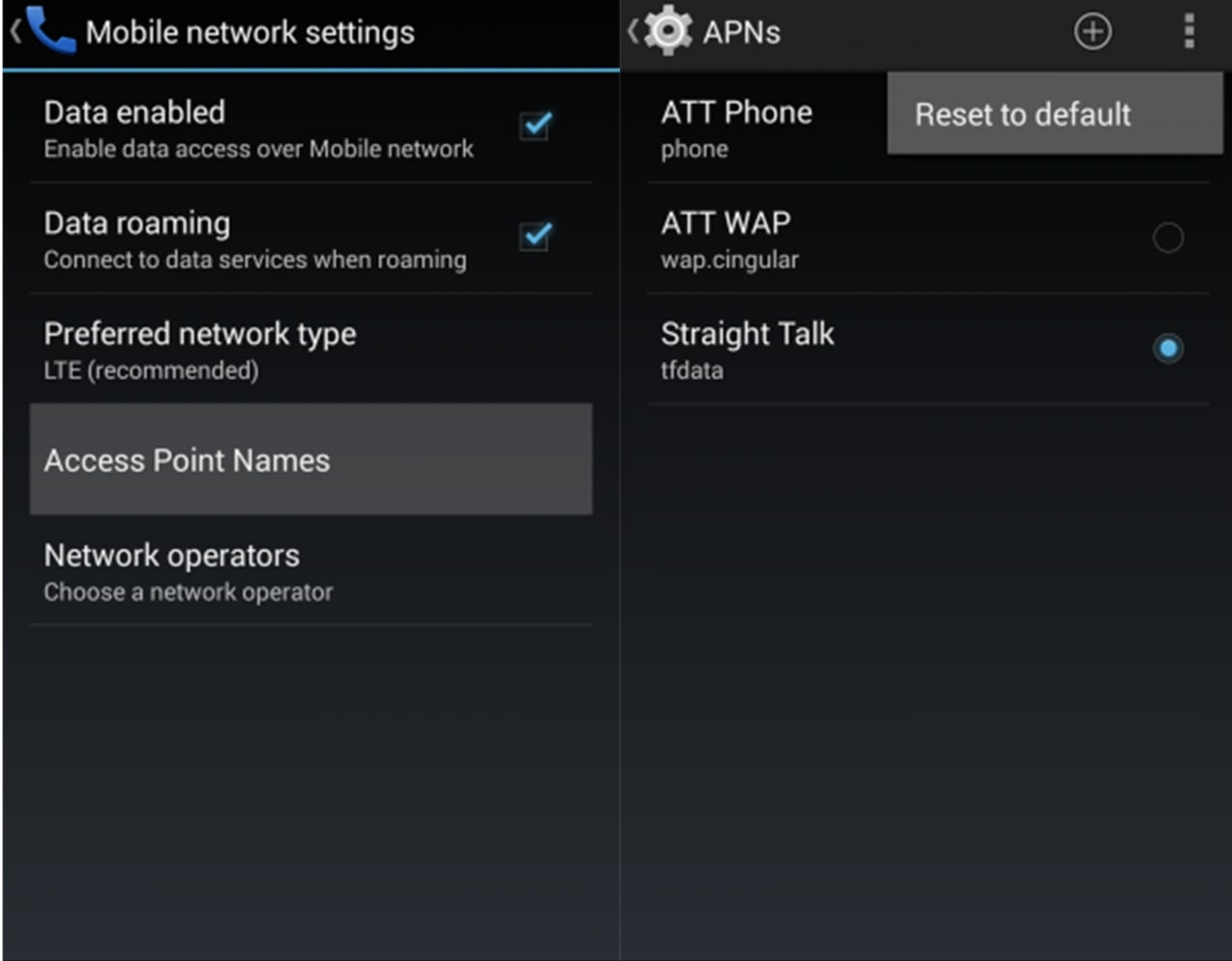  Spotify-无互联网连接-重置-APN-android  