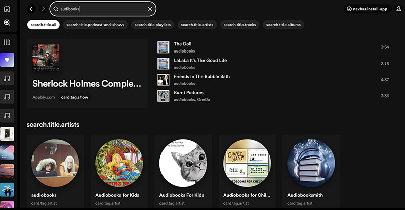  Find-audiobooks-on-spotify-desktop  