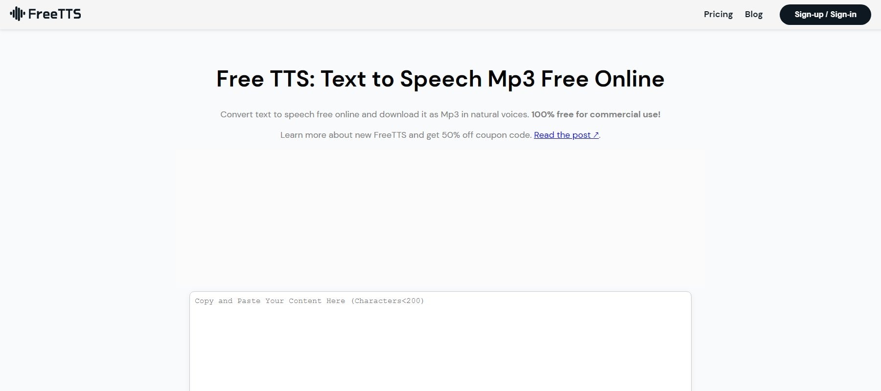 text-to-speech app freetts