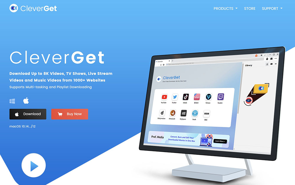  online-video-to-mp4-converter-CleverGet  