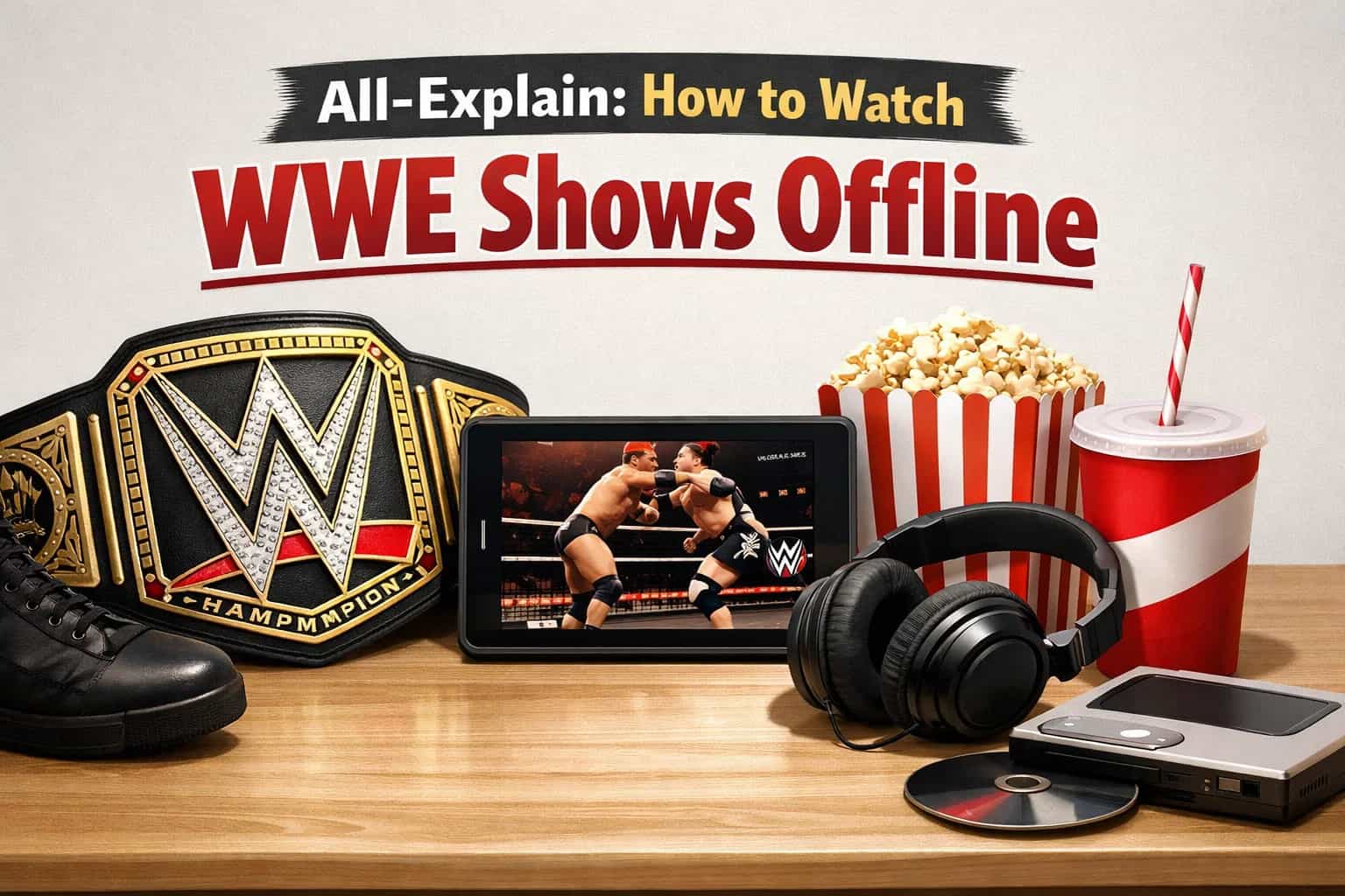 详解：如何离线观看WWE节目