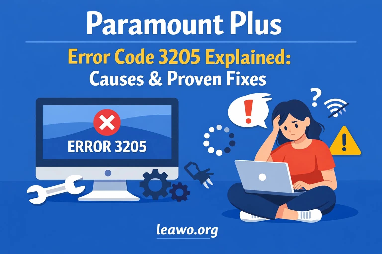 Paramount  Plus Error Code 3205 Explained: Causes & Proven Fixes