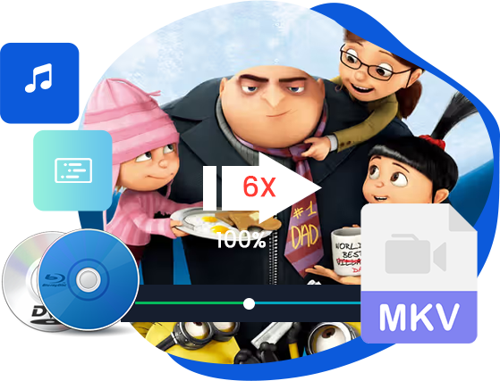 6-in-1 Free Blu-ray/DVD/Video… Media Player Software