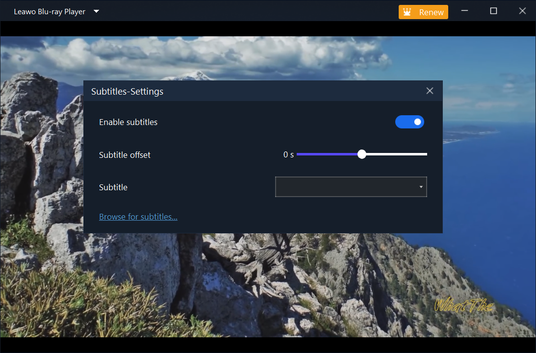 Blu-ray Player Step4
