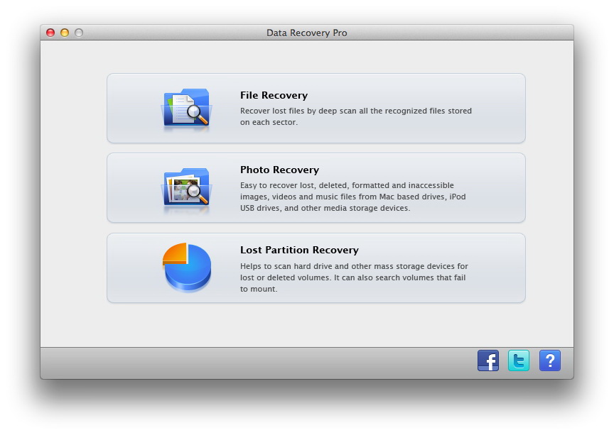Recover deleted files Mac