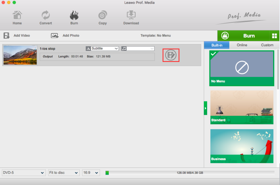 How To Edit Video With Leawo Dvd Creator For Mac