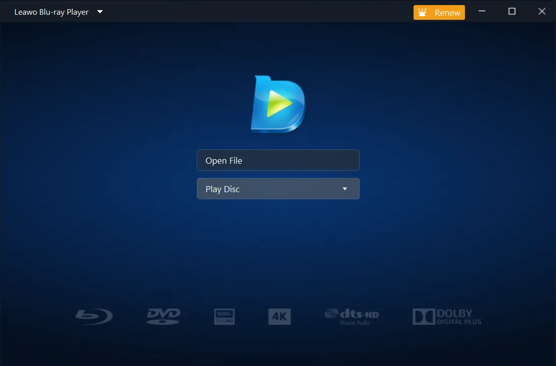Blu-ray Player Step1