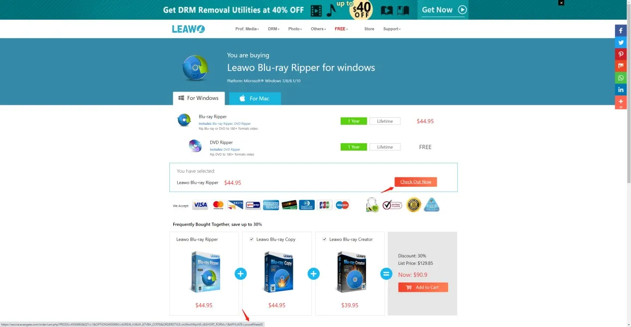 Affiliate Link Step 1
