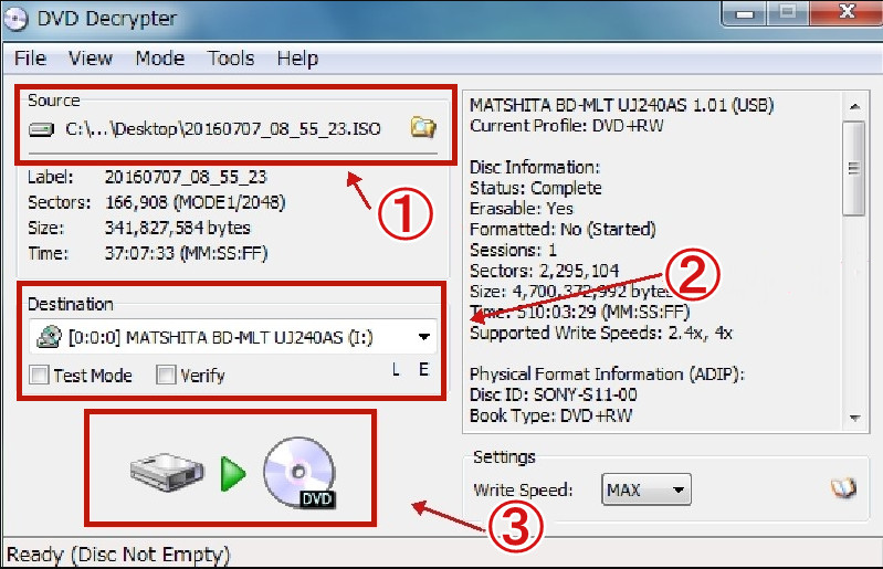 Dvd Decrypter読み込みエラー 書き込みエラーヘの対処法 Mac Windows向け Doreenのブログ