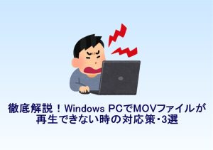 徹底解説！Windows PCでMOVファイルが再生できない時の対応策...