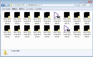 ｍ3u8の.tsファイルを結合して、MP4に変換する方法...