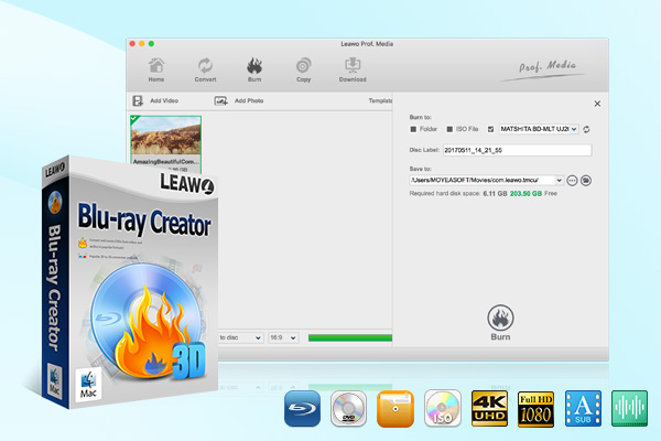 Leawo Blu-ray Creator for Mac