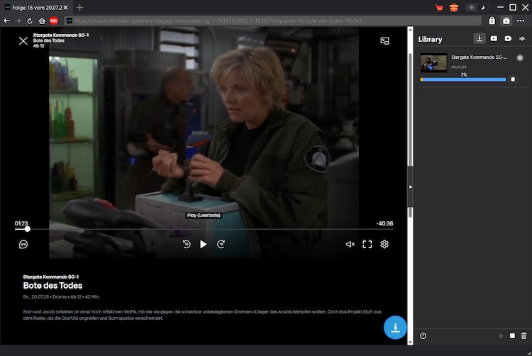RTL Plus Downloader Step4