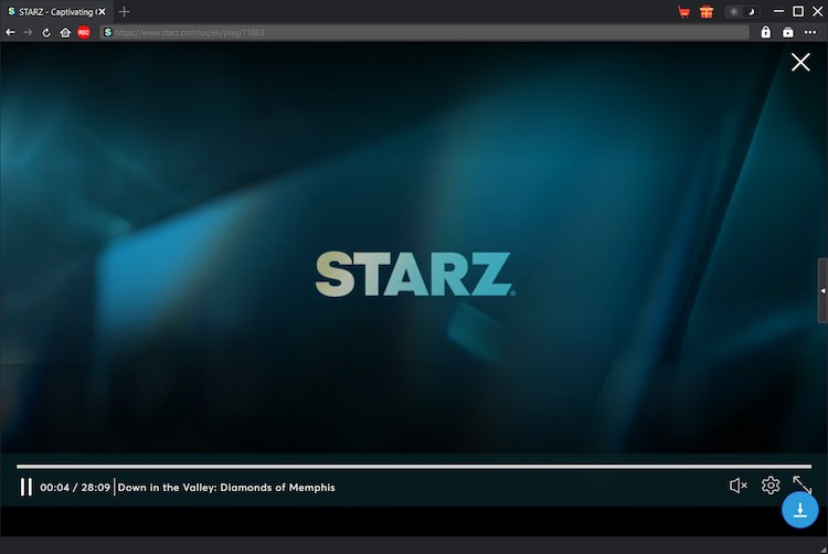 STARZ Downloader Step2