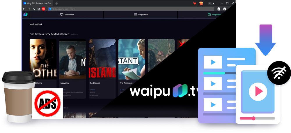 Waipu Downloader features