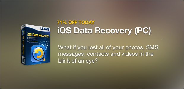 iOS Data Recovery promotion
