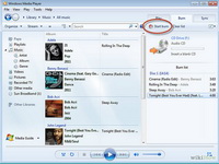 Burn MP4 to DVD with Windows Media Player