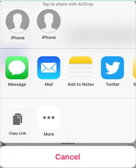 send voice memos from iPhone to iPhone