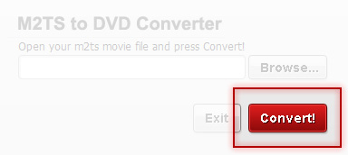 Free M2TS to DVD Converter - Convert M2TS file