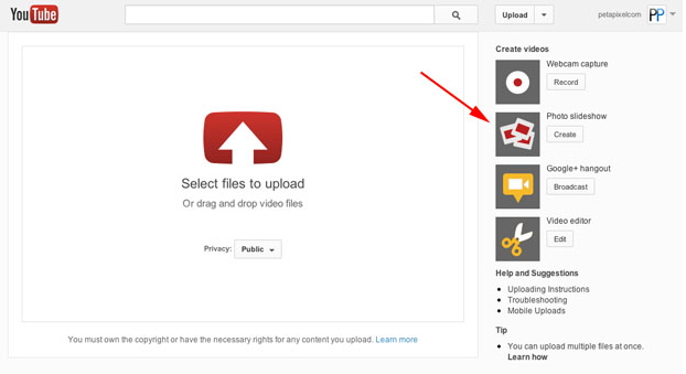 youtube-slideshow-button