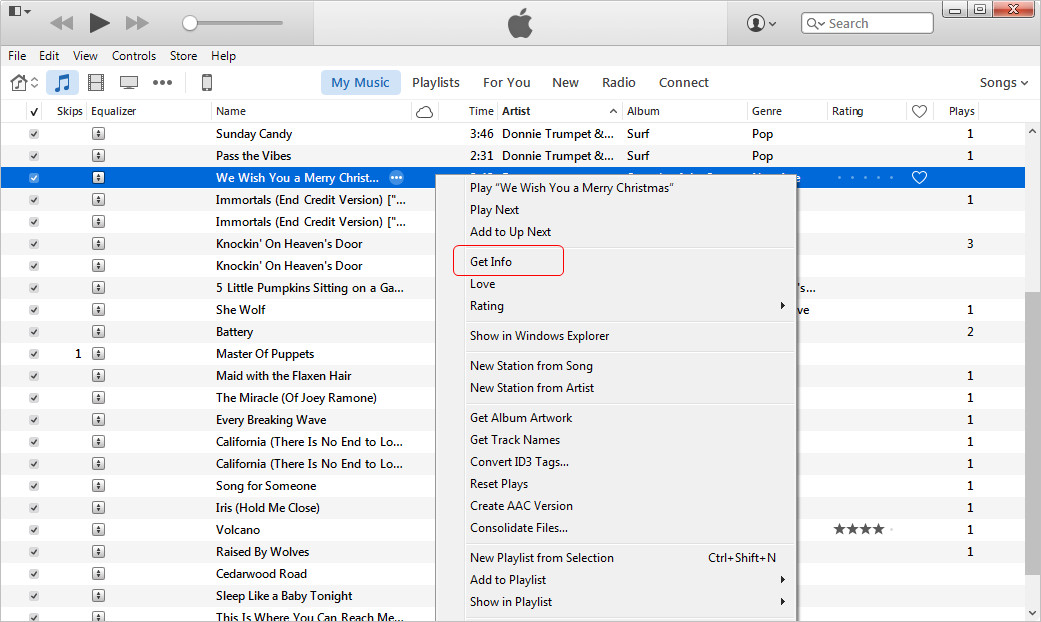  add a song to your iTunes