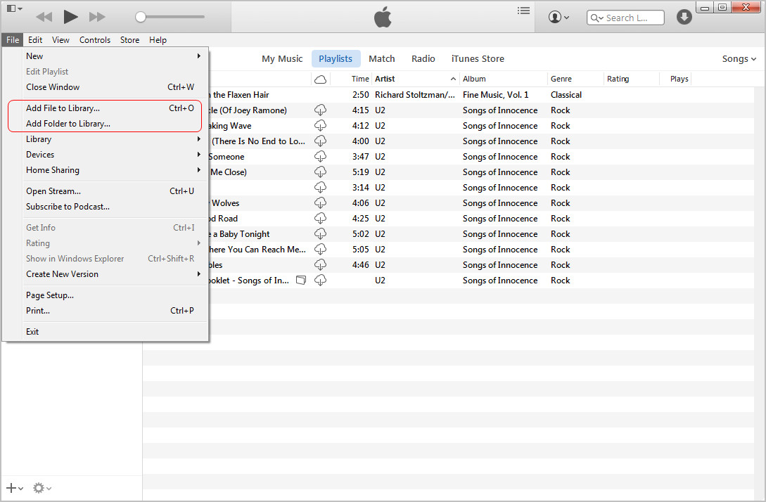 Sync Music to iPad with iTunes1