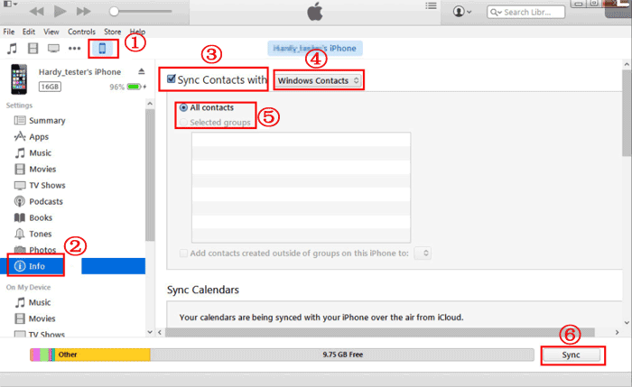 How-to-Transfer-Conacts-from-iPhone-to-iPad-with-iTunes-01